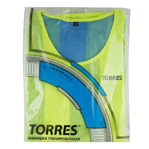 Манишка детская TORRES двухсторонняя, TR11950Y/B, р.Jr, тренировочная, полиэстер, жёлт-синий за 1&nbsp;026.80 ₽ в Волгограде