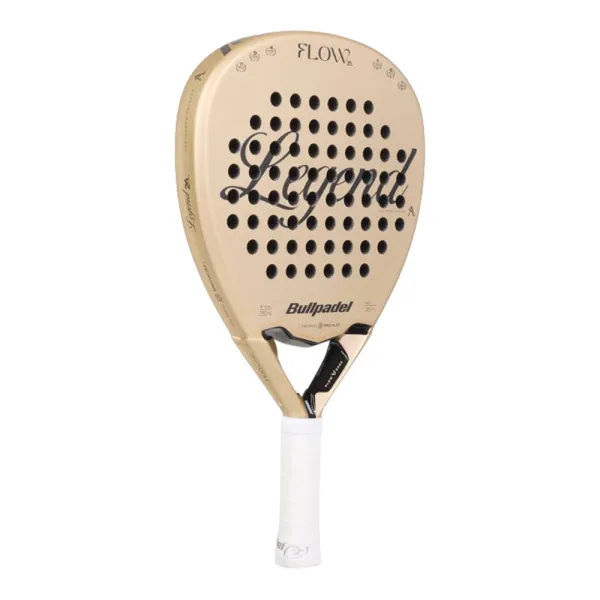 Ракетка для падела BULLPADEL Flow Legend 27, 497247, для профессионалов, стекловолокно, золотистый за 40&nbsp;157.40 ₽ в Волгограде