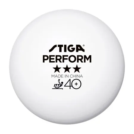 Мяч для наст. тенниса Stiga Perform 3***, 40+, 1113-2110-06, пластик, ITTF Appr., уп.6 шт, бел за 2&nbsp;121.60 ₽ купить в Волгограде
