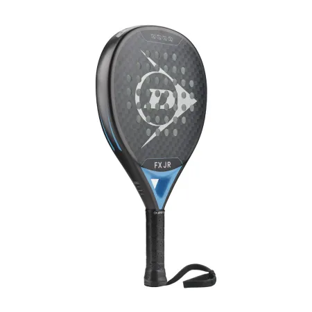 Ракетка для падела Dunlop FX Jr, 10370738, для юниоров, гибрид, графит, черно-голубой за 11&nbsp;019.40 ₽ купить в Волгограде