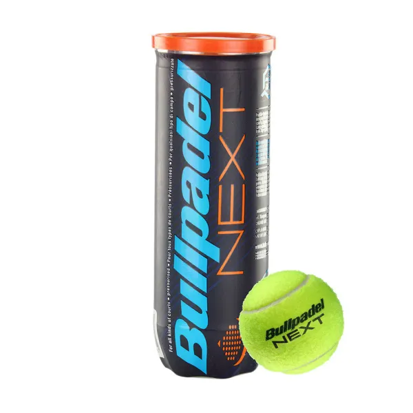 Мяч для падела BULLPADEL Next, 471961, уп.3 шт, FIP Approved, войлок, каучук,желтый за 1&nbsp;207 ₽ в Волгограде