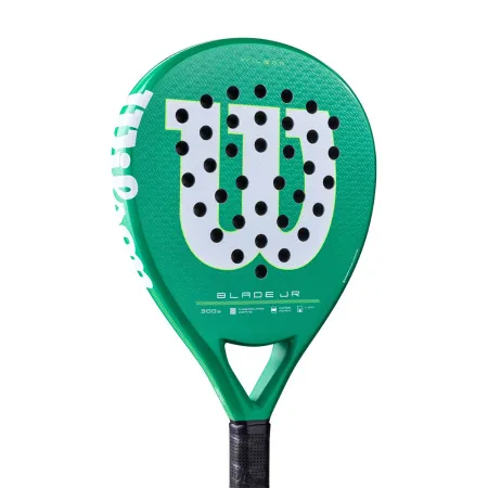 Ракетка для падела WILSON Blade Jr  V4 Padel, WR213811U0, для начин-х, стекловолокно, зеленый за 14&nbsp;934.50 ₽ купить в Волгограде