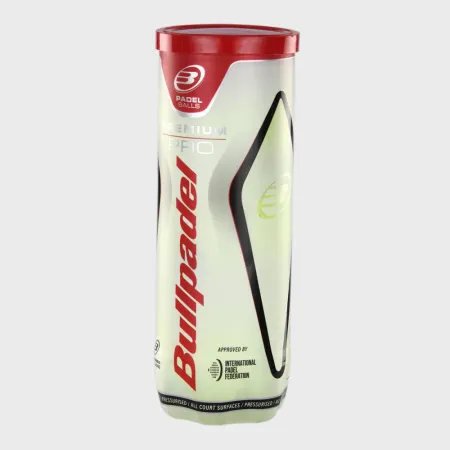 Мяч для падела BULLPADEL Premium PRO, 471959, уп.3 шт, FIP Approved, войлок, нат.резина,желтый за 1&nbsp;094.80 ₽ купить в Волгограде
