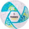 Мяч футб. TORRES Junior-5, F323805, р.5,глянц.ПУ,4 сл,32 п, руч.сш,бел-бирюзовый за 2&nbsp;070.60 ₽ купить в Волгограде