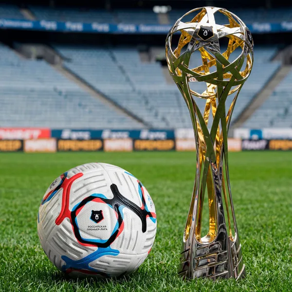 Мяч футб. KELME Russian Premier League, 7601QU5216-100, р.5, FIFA Pro, 10п, ПУ, термосш, бел-син-кр за 10&nbsp;672.60 ₽ в Волгограде