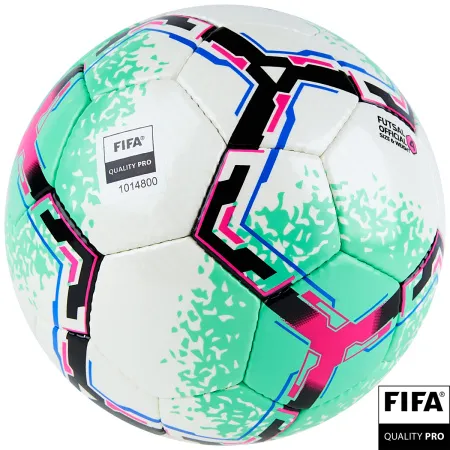 Мяч футзал. VISION SALA+, FIFA Quality Pro, FS324084 р.4, 32 п. PU, 4 подкл.сл, руч.сшив.,бело-зелен за 4&nbsp;943.60 ₽ купить в Волгограде