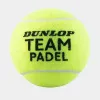 Мяч для падела Dunlop Team Padel, 601553, уп.3 шт, сукно, нат.резина,желтый за 1&nbsp;110.10 ₽ купить в Волгограде
