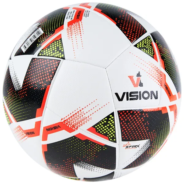 Мяч футб. VISION Spark, F324045, р.5, FIFA Basiс, 24 пан,ПУ,2 подкл.слой,гибрид.сшив,бело-мультикол за 2&nbsp;279.70 ₽ в Волгограде
