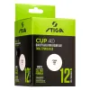 Мяч для наст. тенниса Stiga Cup ABS, 1110-2510-12, диам.40+мм, пластик, упак. 12 шт, белый за 1&nbsp;774.80 ₽ купить в Волгограде