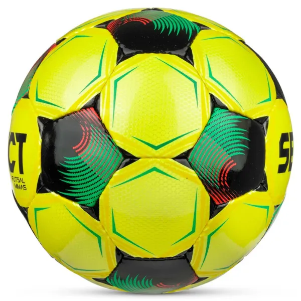 Мяч футзал. SELECT Futsal Mimas V26, 1053471007, р.4,FIFA Basic, 32п, ПУ, руч.сш, желто-зелено-черн. за 6&nbsp;113.20 ₽ в Волгограде