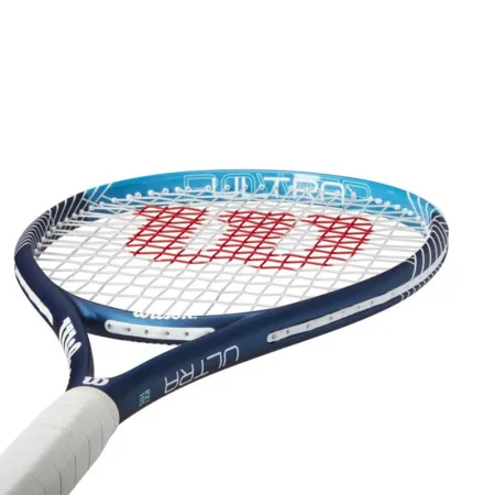 Ракетка б/т Wilson Ultra Power 105 Gr1, WR147010U1, для любит, композит, со струнами, темносин-бел за 11&nbsp;662 ₽ купить в Волгограде