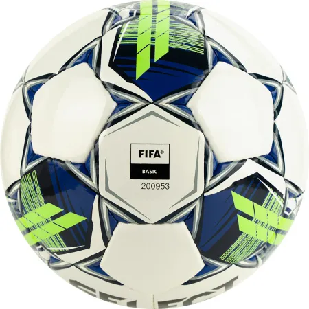 Мяч футзал. SELECT Futsal Master Shiny V22, 1043460004, р.4, Basic,32п, гл.ПУ, руч.сш,бел-син-зел за 7&nbsp;539.50 ₽ купить в Волгограде