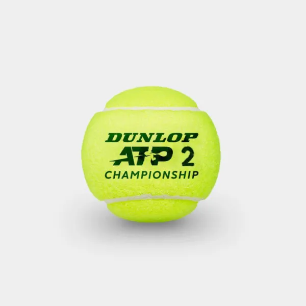 Мяч теннисный Dunlop ATP Championship 3B, 601626, уп.3ш, одобр. ITF, нат.резина,фетр. за 943.50 ₽ в Волгограде