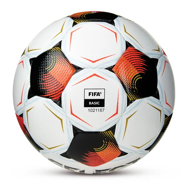 Мяч футб. SELECT Numero 10 V26, 0574071002, р.4, FIFA Basic, 32п, ПУ, гибр.сш, бело-черно-оранжевый за 8&nbsp;404.80 ₽ в Волгограде