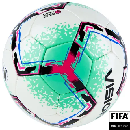 Мяч футзал. VISION SALA+, FIFA Quality Pro, FS324084 р.4, 32 п. PU, 4 подкл.сл, руч.сшив.,бело-зелен за 4&nbsp;943.60 ₽ купить в Волгограде