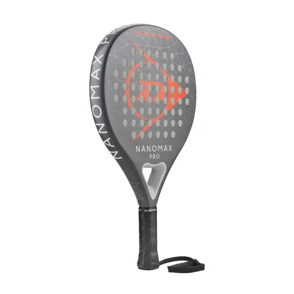 Ракетка для падела Dunlop Nanomax Pro, 10370739, для профессионалов, карбон,серо-оранжевый за 17&nbsp;248.20 ₽ в Волгограде