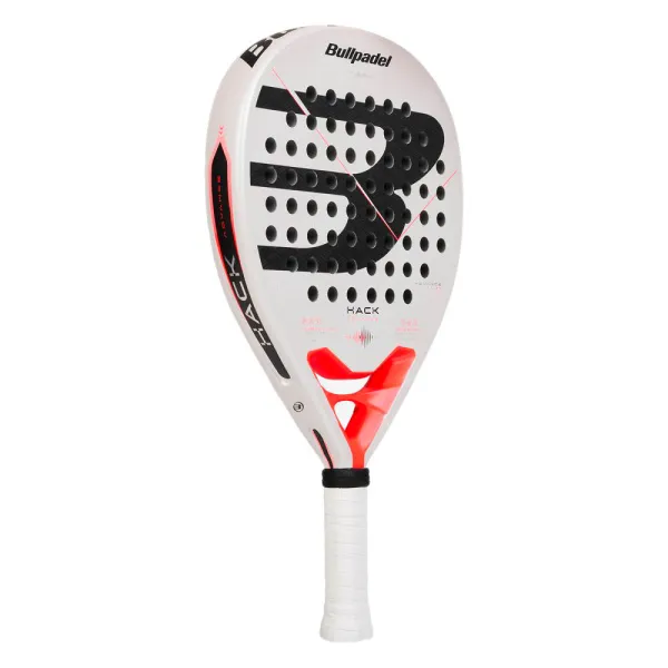 Ракетка для падела BULLPADEL Hack Advance, 494415, для проф. и любит, карбон, бело-черно-оранжевый за 18&nbsp;664.30 ₽ в Волгограде