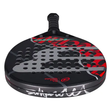 Ракетка для падела BULLPADEL Ionic Control 26, 494412, для продв. игроков, карбон, черно-красный за 33&nbsp;734.80 ₽ купить в Волгограде