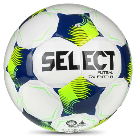 Мяч футзал. SELECT Futsal Talento 13 V26, 1062471015, р.3, 32п, ТПУ, гибр.сш, бело-сине-желтый за 4&nbsp;355.40 ₽ купить в Волгограде