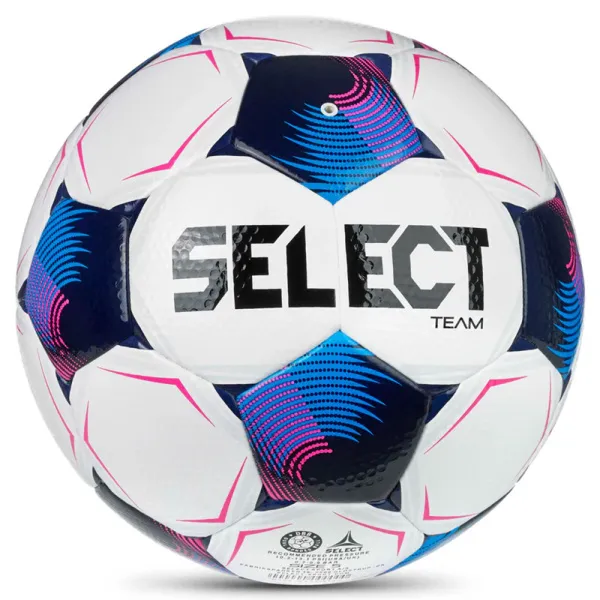 Мяч футб. SELECT Team DB V26, 0865571006, р.5, FIFA Basic, 32 пан, гл.ПУ, гибр.сш., бело-сине-роз за 5&nbsp;713.70 ₽ в Волгограде
