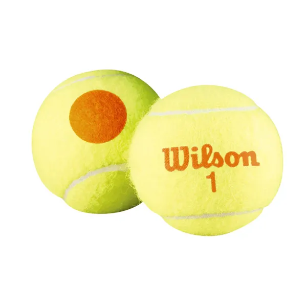 Мяч теннисный детский WILSON Starter Orange, WRT137300, ITF, фетр, нат.рез, уп.3шт, оранж за 1&nbsp;077.80 ₽ в Волгограде