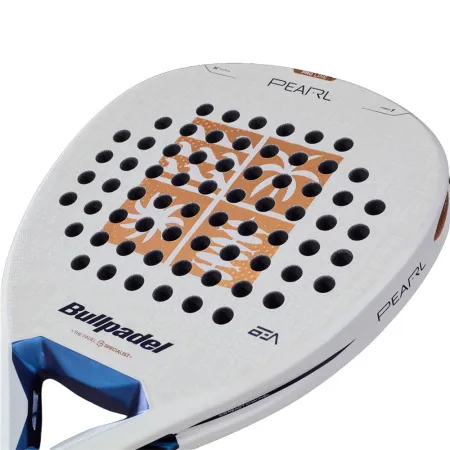 Ракетка для падела BULLPADEL Pearl 27, 497249, для проф-в, стекловолокно,карбон, бело-золотистый за 44&nbsp;319 ₽ купить в Волгограде