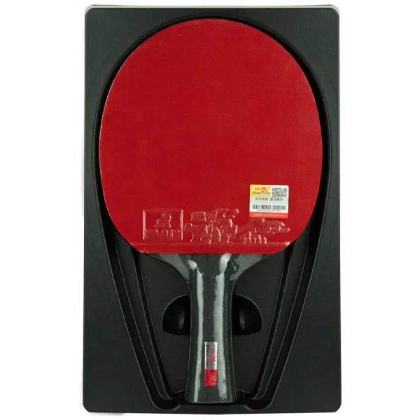 Ракетка для н/т DOUBLE FISH Black Carbon King Racket 5*****, для професс.,ITTF Appr.,накл.2,1,мм за 6&nbsp;434.50 ₽ в Волгограде