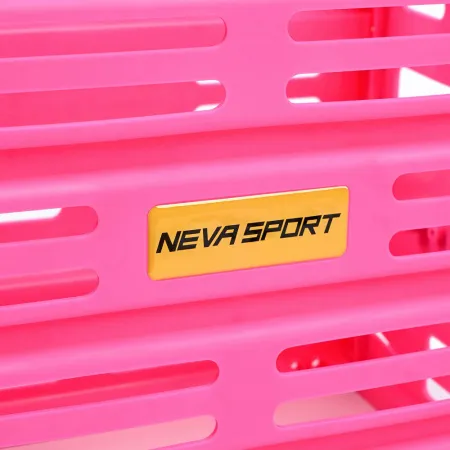 Корзина для теннисных мячей NEVA SPORT, UEA1_P, на 75 мячей, пластик, розовый за 5&nbsp;778.30 ₽ купить в Волгограде