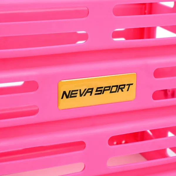 Корзина для теннисных мячей NEVA SPORT, UEA1_P, на 75 мячей, пластик, розовый за 5&nbsp;778.30 ₽ в Волгограде