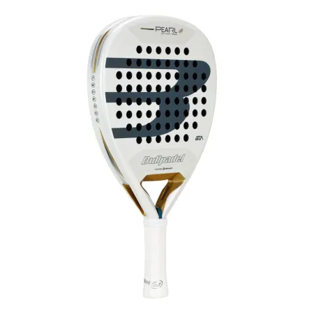 Ракетка для падела BULLPADEL Pearl 26, 493804, для профессионалов, карбон, бело-серый за 35&nbsp;929.50 ₽ купить в Волгограде