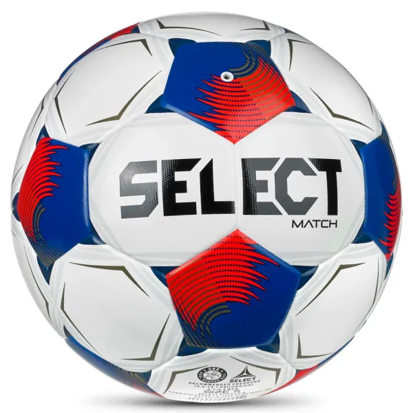 Мяч футб. SELECT Match DВ V26, 0575371004,р.5, FIFA Basic, 32п, ПУ, гибр.сш., бело-сине-красный за 7&nbsp;310 ₽ в Волгограде