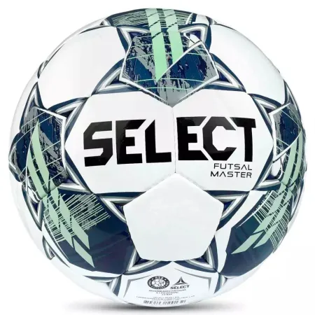 Мяч футзал. SELECT Futsal Master Shiny V22, 1043460004, р.4, Basic,32п, гл.ПУ, руч.сш,бел-син-зел за 7&nbsp;539.50 ₽ купить в Волгограде