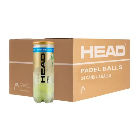 Мяч для падела HEAD Padel Pro S+, 540303, уп.3 шт, FIP Approved, войлок,нат.резина,желтый за 933.30 ₽ купить в Волгограде