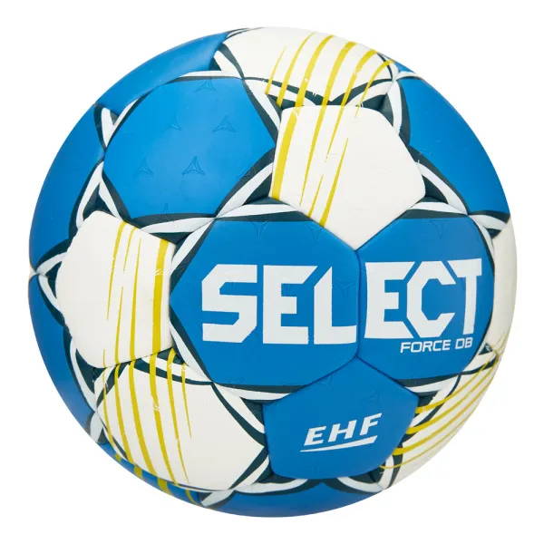 Мяч ганд. SELECT HB FORCE DB V25, 1622858205, Senior (р.3), EHF Appr,ПУ, гибр.сш., сине-белый за 8&nbsp;438.80 ₽ в Волгограде