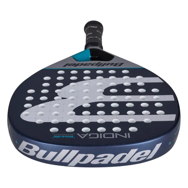Ракетка для падела BULLPADEL Indiga Power 26, 494416, для начинающих, стекловолокно, темносине-серый за 14&nbsp;672.70 ₽ в Волгограде