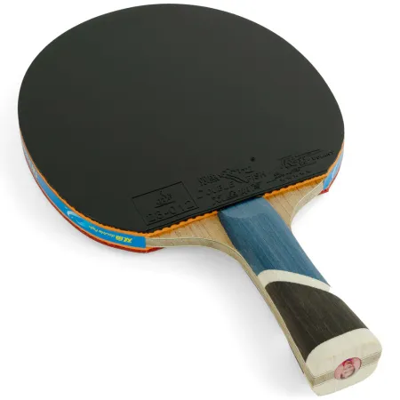 Ракетка для н/т DOUBLE FISH 5A+C, для продвин, ITTF Appr, накл. 2,1 мм, конич. ручка+ 2 мяча V40+мм за 2&nbsp;779.50 ₽ купить в Волгограде