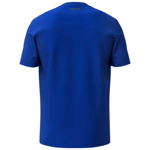 СЦ*Футболка мужская HEAD Club Original T-Shirt M 811855-Ro-S, р.S, хлопок,полиэстер,эластан, синий за 2&nbsp;888.30 ₽ в Волгограде