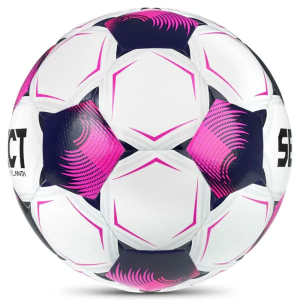 Мяч футб. SELECT Atlanta v26, 0575971011, р.5, FIFA Basic, облегч, 32п,ТПУ, гибрид.сш, бел-роз-черн. за 4&nbsp;712.40 ₽ в Волгограде