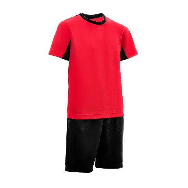 Форма футб. игровая TORRES Classic Junior, FJ-1011-042-140, рост 140 см, полиэстер, красно-черный за 1&nbsp;575.90 ₽ в Волгограде