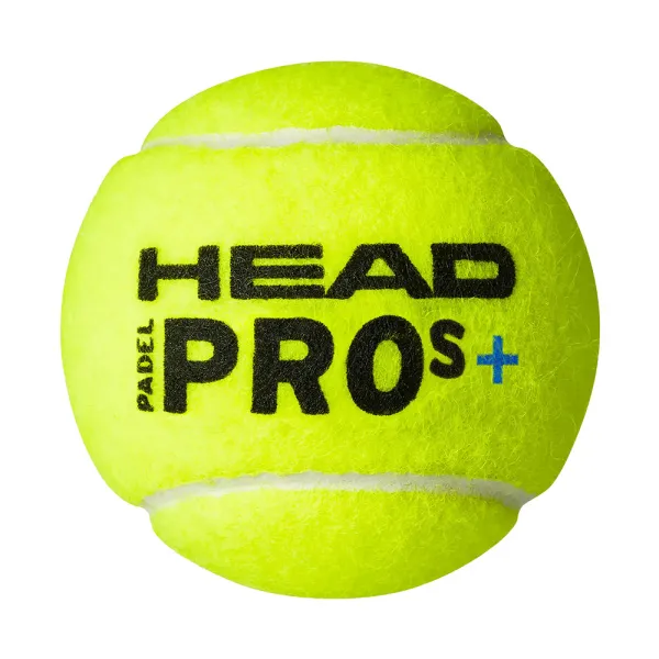 Мяч для падела HEAD Padel Pro S+, 540303, уп.3 шт, FIP Approved, войлок,нат.резина,желтый за 933.30 ₽ в Волгограде