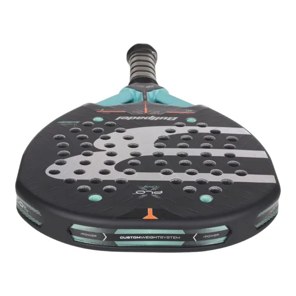 Ракетка для падела BULLPADEL Xplo Comfortl 27, 497245,для продв.игр., стекловолокно, карбон, черн. за 37&nbsp;422.10 ₽ в Волгограде