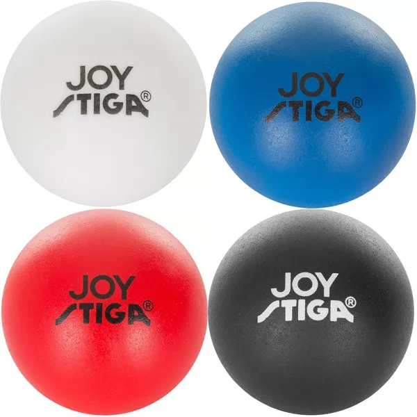 Мяч для наст. тенниса Stiga Joy, 1110-5240-04, диам. 40+мм, пластик, упак. 4 шт, мультиколор за 1&nbsp;286.90 ₽ в Волгограде