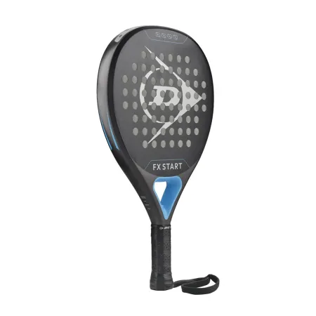 Ракетка для падела Dunlop FX Start, 10370737, для начинающих, гибрид, графит, черно-синий за 13&nbsp;175 ₽ купить в Волгограде