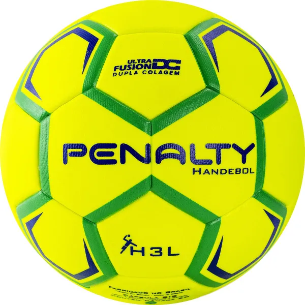 Мяч ганд. PENALTY HANDEBOL H3L ULTRA FUSION X, 5203632600-U, р.3, PU, термосшивка, жел за 3&nbsp;187.50 ₽ в Волгограде