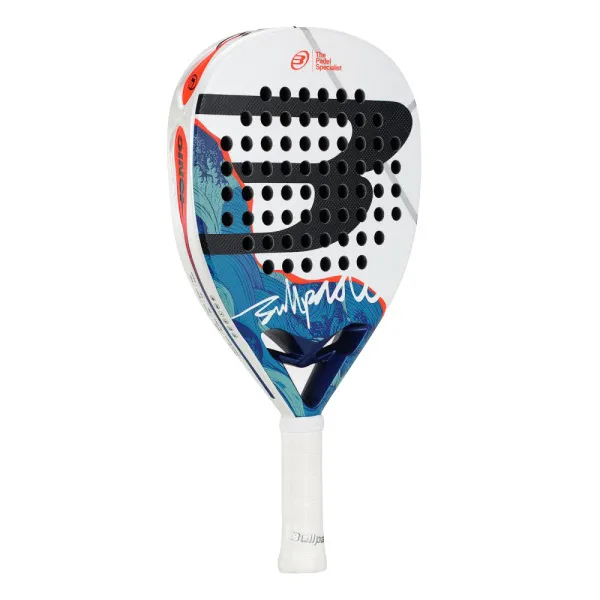 Ракетка для падела BULLPADEL Ionic Power 26, 494411, для продв. игроков, стекловолокно, сине-белый за 28&nbsp;944.20 ₽ в Волгограде
