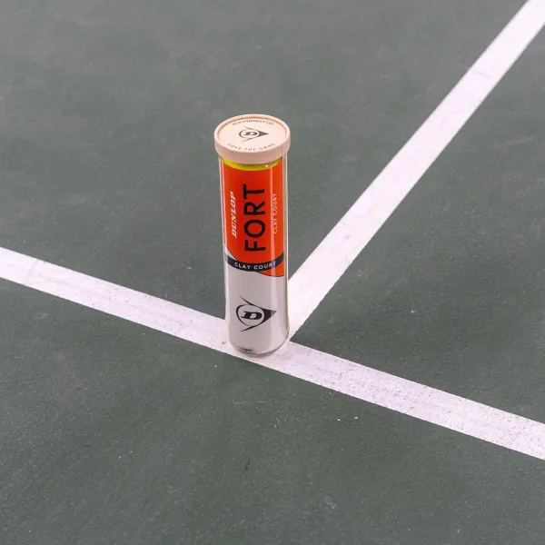 Мяч теннисный Dunlop Fort Clay Court 4B, 601613, уп.4 шт,одобр.ITF и FFT,сукно,нат.резина,желтый за 1&nbsp;812.20 ₽ в Волгограде