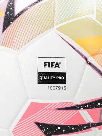Мяч футзал PUMA Futsal 1, 08376301, р.4, FIFA Quality Pro, 32пан, ПУ, терм.сш, бело-розовый за 6&nbsp;502.50 ₽ купить в Волгограде