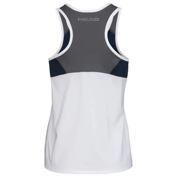 СЦ*Майка жен. HEAD Club 22 Tank Top W 814461-WHDB-L, р.L, 92% полиэстер, 8% эластан, белый за 3&nbsp;500.30 ₽ в Волгограде