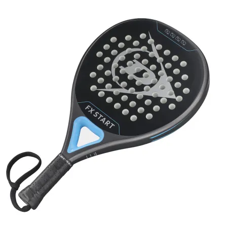 Ракетка для падела Dunlop FX Start, 10370737, для начинающих, гибрид, графит, черно-синий за 13&nbsp;175 ₽ купить в Волгограде