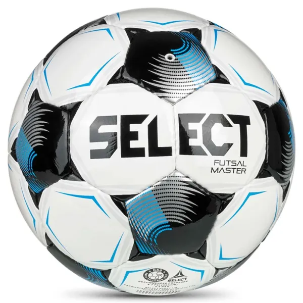 Мяч футзал. SELECT Futsal Master V26, 1043471003, р.4, Basic,32п, гл.ПУ, руч.сш,бело-сине-черный за 7&nbsp;031.20 ₽ в Волгограде